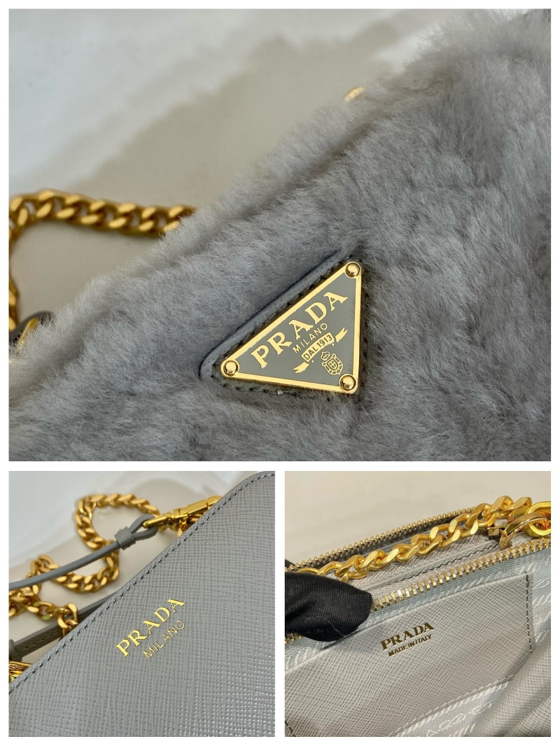 Pra*a triangle pouch
